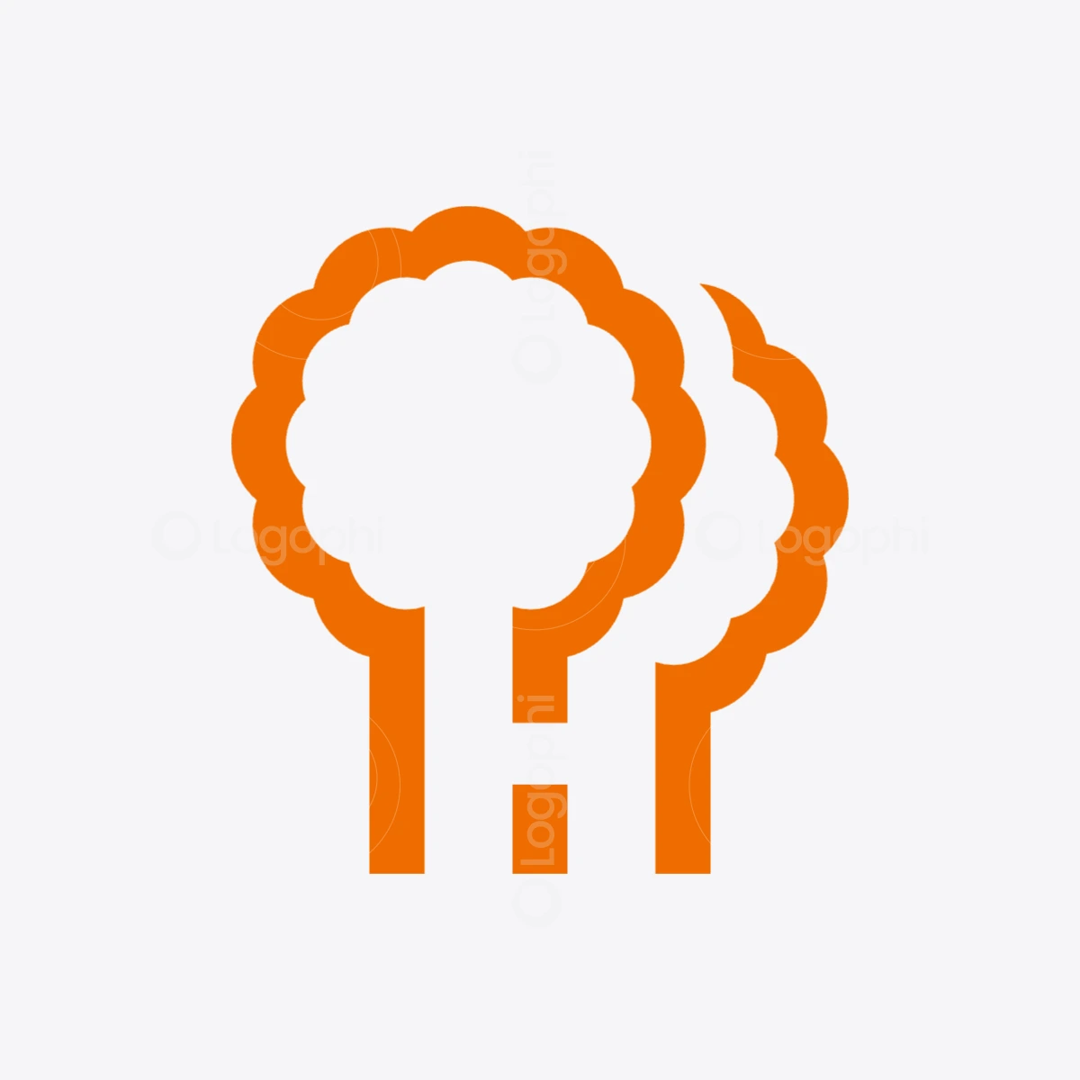 orange forest h logo for sale
