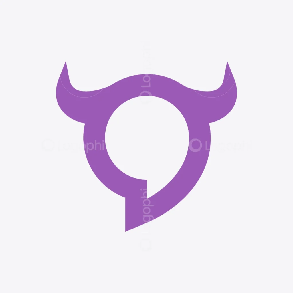 original color bull chat logo for sale